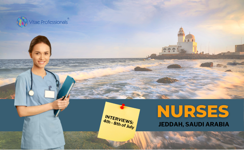 New Vacancies For Nurses In Jeddah Saudi Arabia Vitae Professionals®