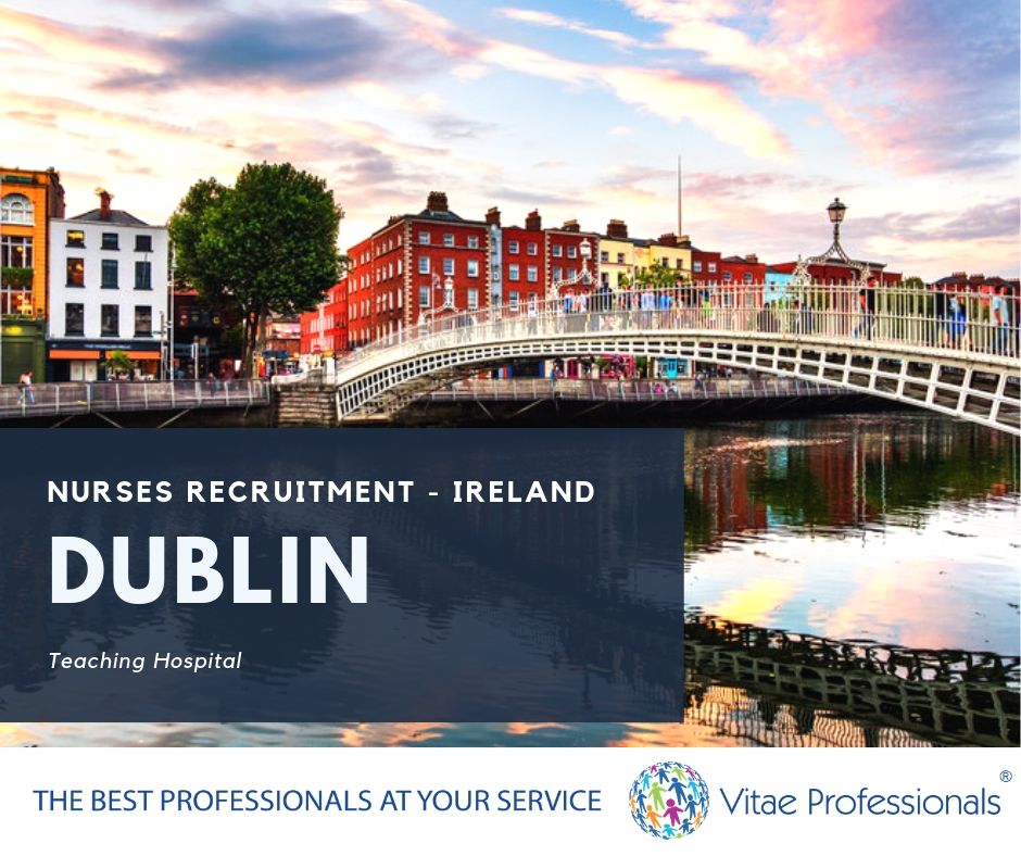 Nurses to work in Dublin - Vitae Professionals®