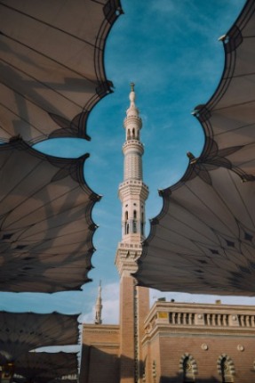 Vue panoramique de la Grande Mosquée de La Mecque, un lieu de pèlerinage pour des millions de musulmans chaque année